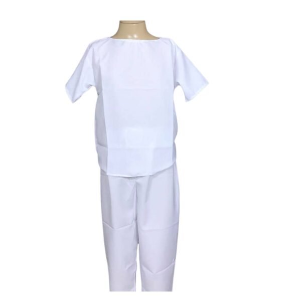 CONJUNTO OXFORD BRANCO - MASCULINO - P - M