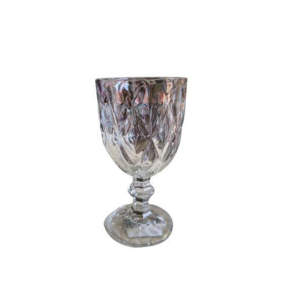TAÇA TRANSPARENTE BICO DE ABACAXI