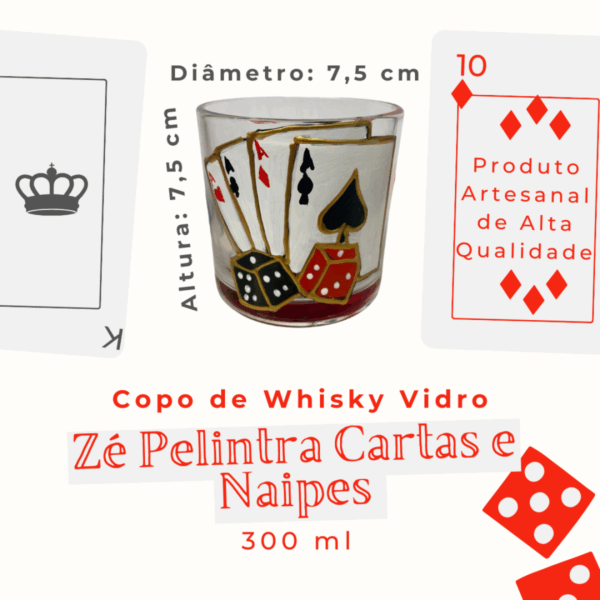 COPO ZÉ PILINTRA DECORADO 300ML - Imagem 2