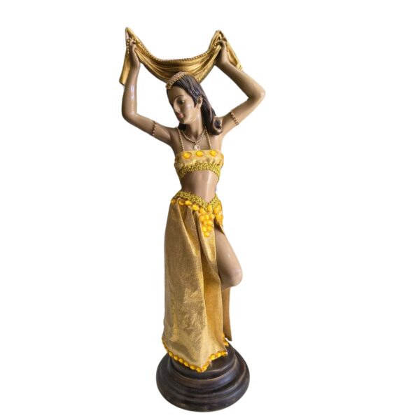 IMAGEM POMBO GIRA - ROUPA AMARELA - COM TECIDO