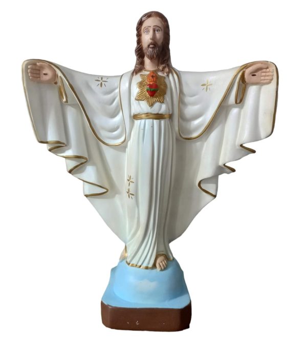 IMAGEM JESUS CRISTO BRAÇOS ABERTOS  30cm