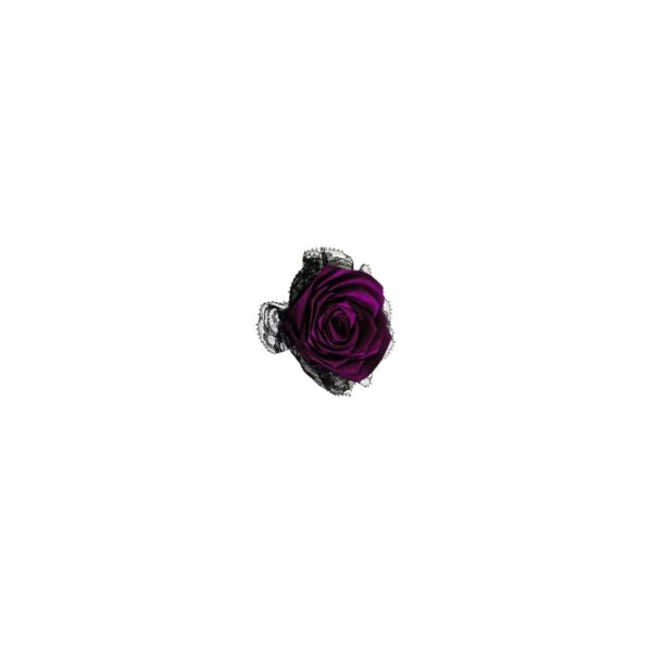 Rosa Cetim para chapéu - Image 9