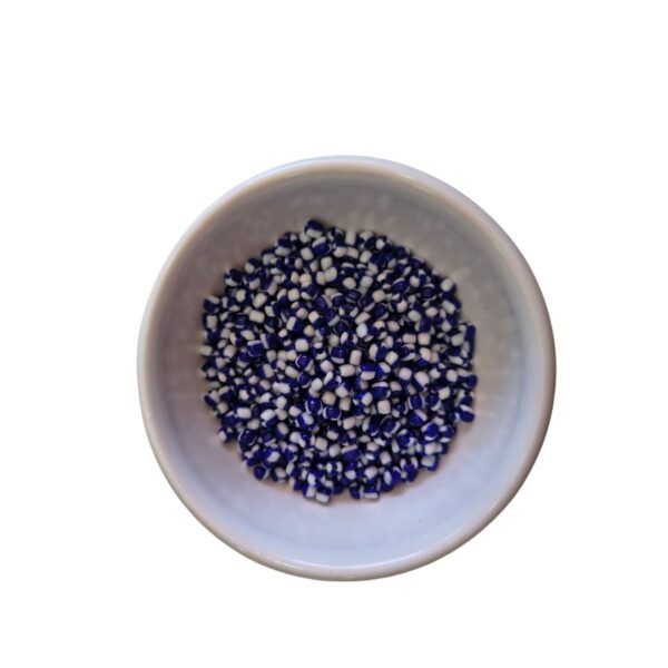 MIÇANGA RAJADA AZUL/BRANCA