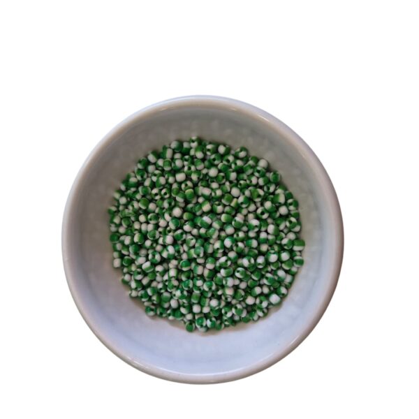 MIÇANGA RAJADA VERDE/BRANCA