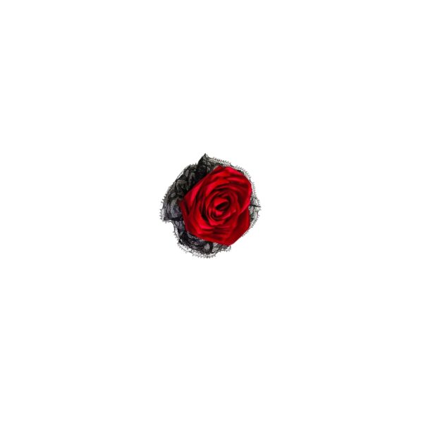 Rosa Cetim para chapéu
