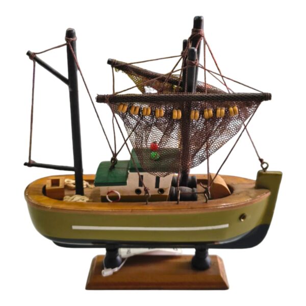 BARCO DE MADEIRA PARA DECORAÇÃO