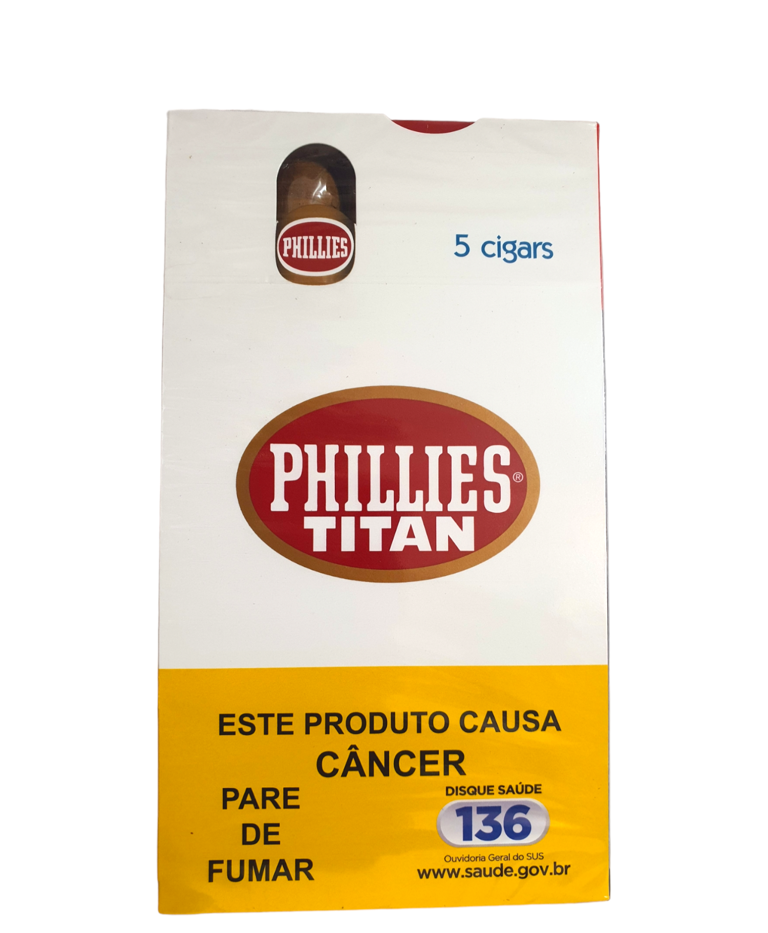 Charuto Titan caixa com 5 unidades - Imagem 2