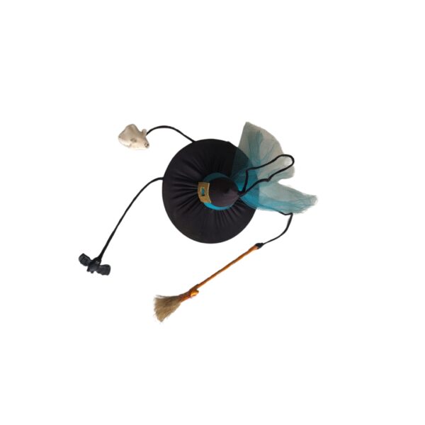 chapeu bruxa miniatura p/ pendurar