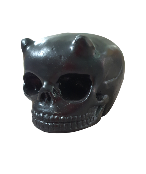 ESCULTURA DIABO - CRANIO - GESSO - Image 2