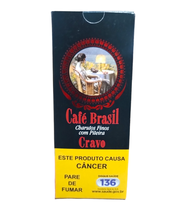 CIGARRILHA CAFÉ BRASIL - CRAVO