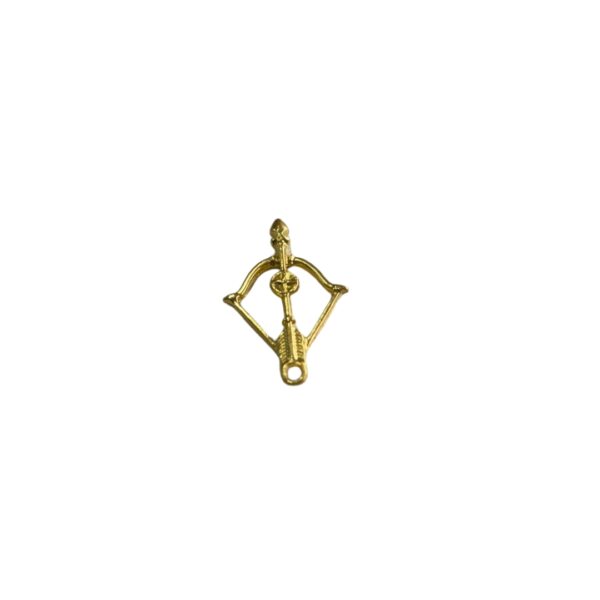 PINGENTE OFA PRATEADO OU DOURADO 1,5CM - Imagem 2