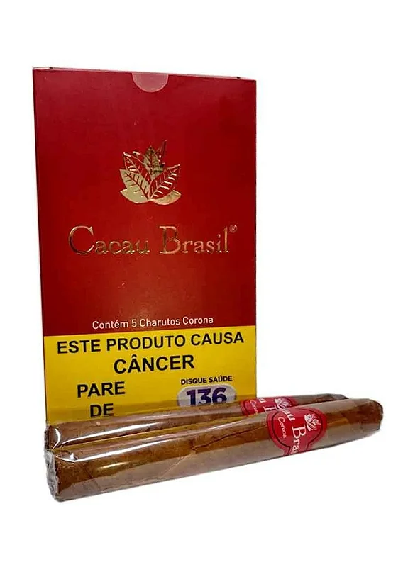 CHARUTO Cacau Brasil caixa c/ 5 - GRANDE - Imagem 3