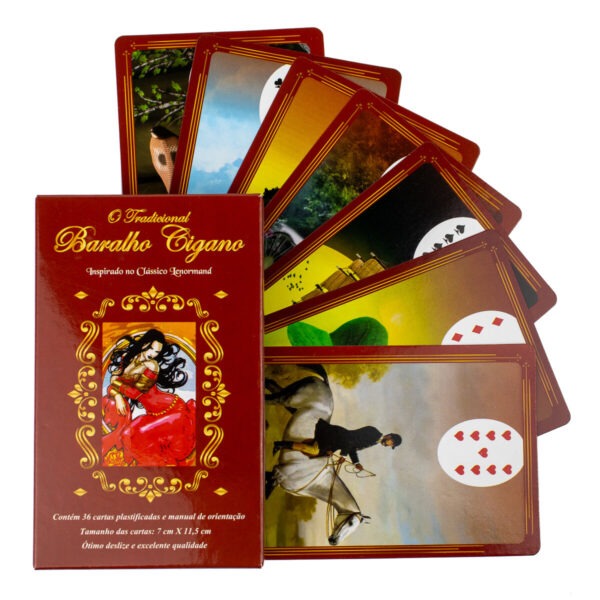 O Tradicional Baralho Cigano com 36 Cartas Plastificadas - Imagem 6