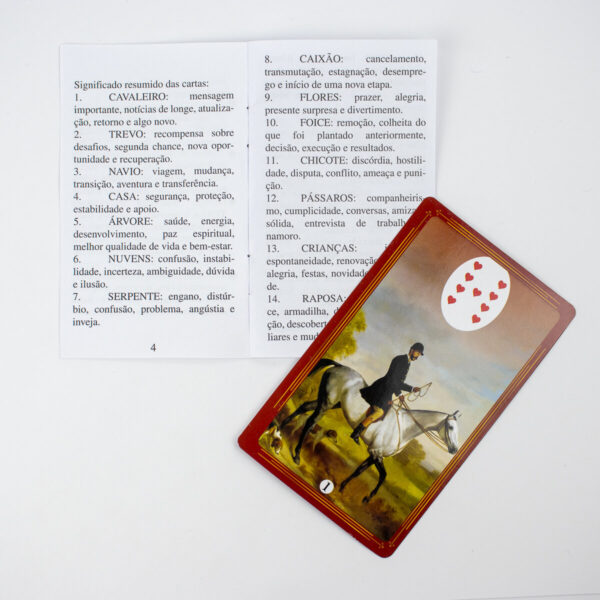 O Tradicional Baralho Cigano com 36 Cartas Plastificadas - Imagem 2