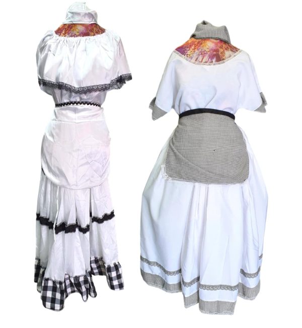 ROUPA - CONJUNTO PRETA VELHA - 3 METROS DE RODA