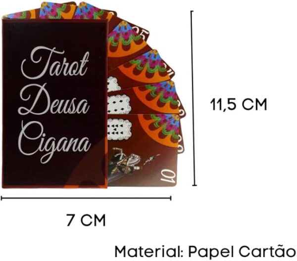 Tarot Deusa Cigana 36 cartas - Imagem 6