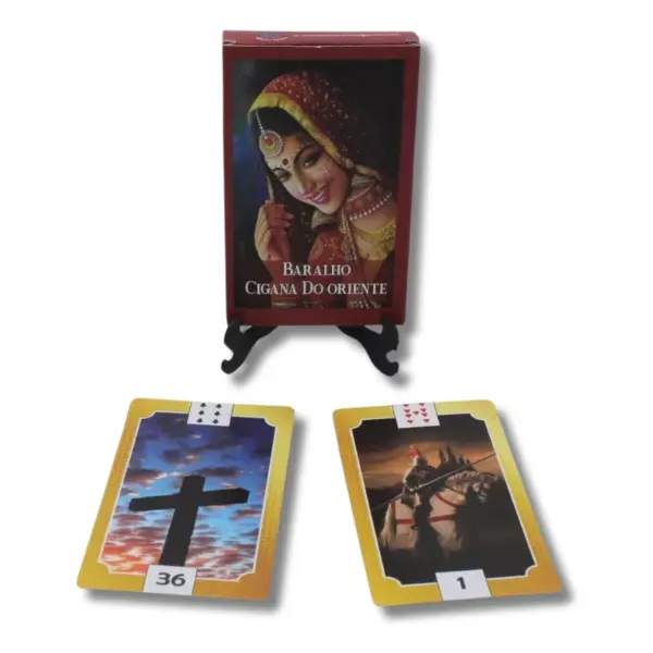 Baralho Cigana do Oriente 36 cartas - Imagem 4