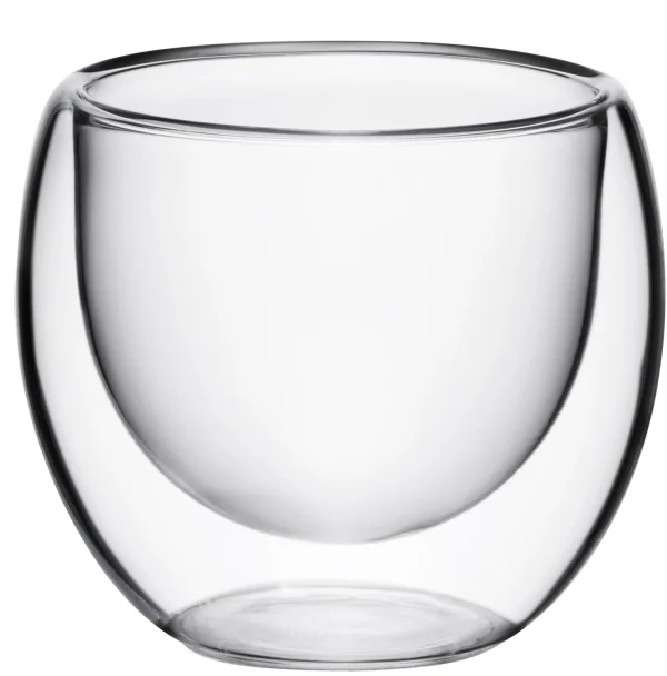 COPO DUPLO 150ML - VIDRO TRANSPARENTE - UNIDADE