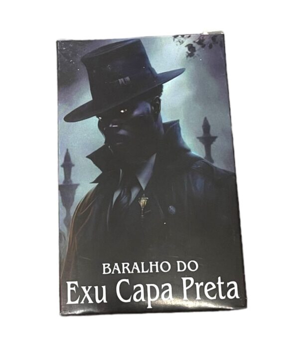 BARALHO DE EXU CAPA PRETA - 36 CARTAS