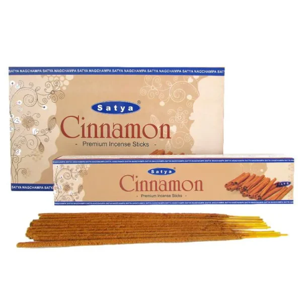 INCENSO MASSALA SATYA - PREMIUM - CANELA