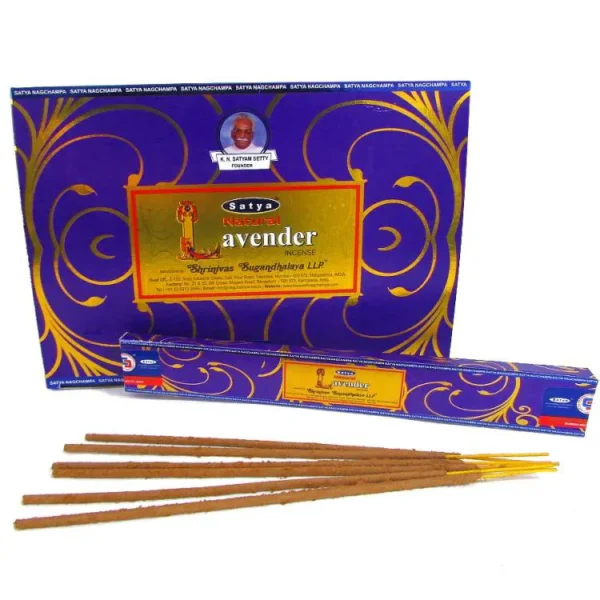 Incenso Satya Natural Lavender - Slim 7,5g