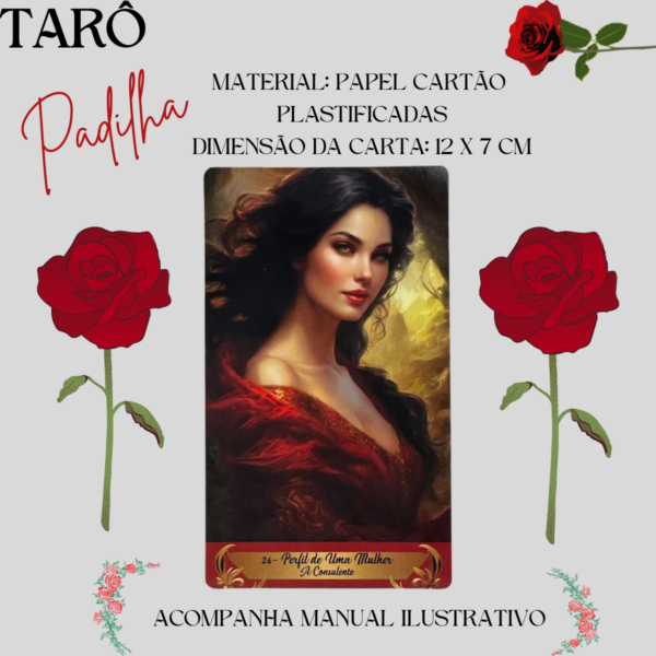 O Legítimo Tarô da Maria Padilha 36 Cartas Plastif e Manual - Image 2