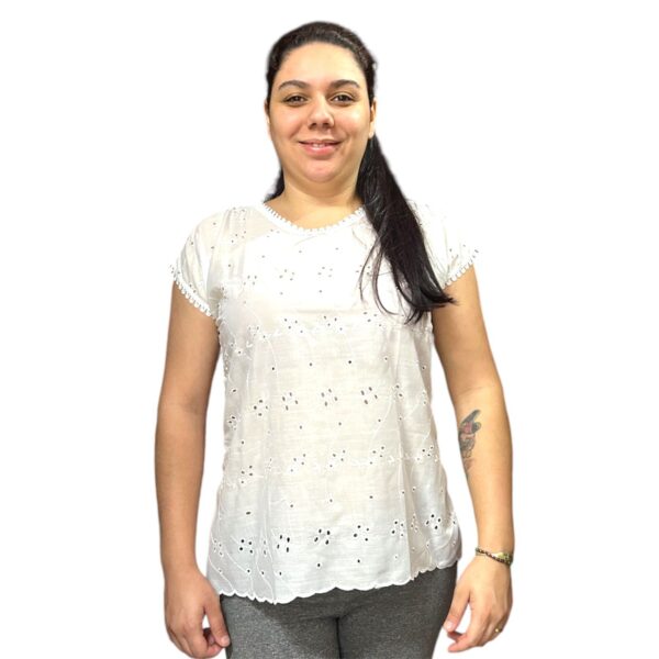 CAMISU LESIE BRANCO - FEMININO