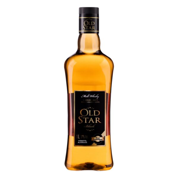 WHISKY OLD STAR BLACK 1 LITRO