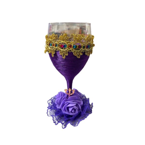 TAÇA DECORADA DE LUXO - Image 3