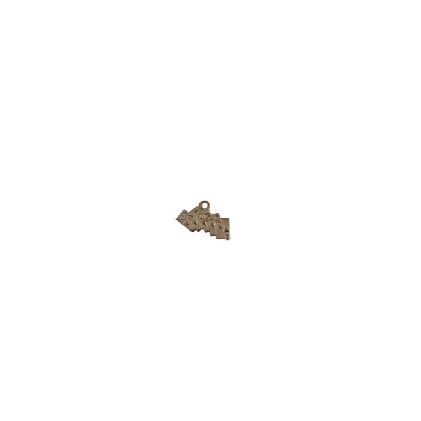 PINGENTE CARTAS DE BARALHO - PRATA OU DOURADO - Image 2