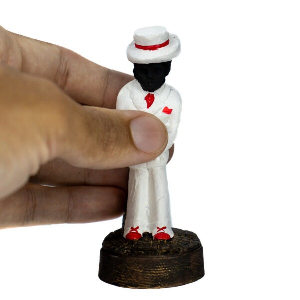 IMAGEM ZÉ PILINTRA 10CM - RESINA - Imagem 2