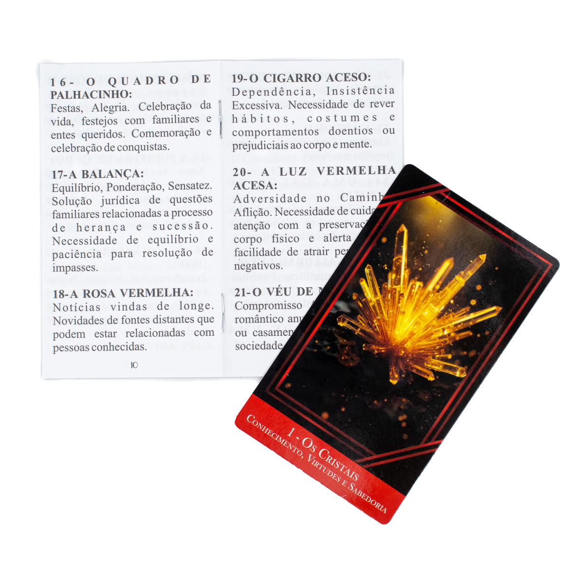 O Legitimo Tarô Do Exu 36 Cartas Plastif e Manual - Imagem 4