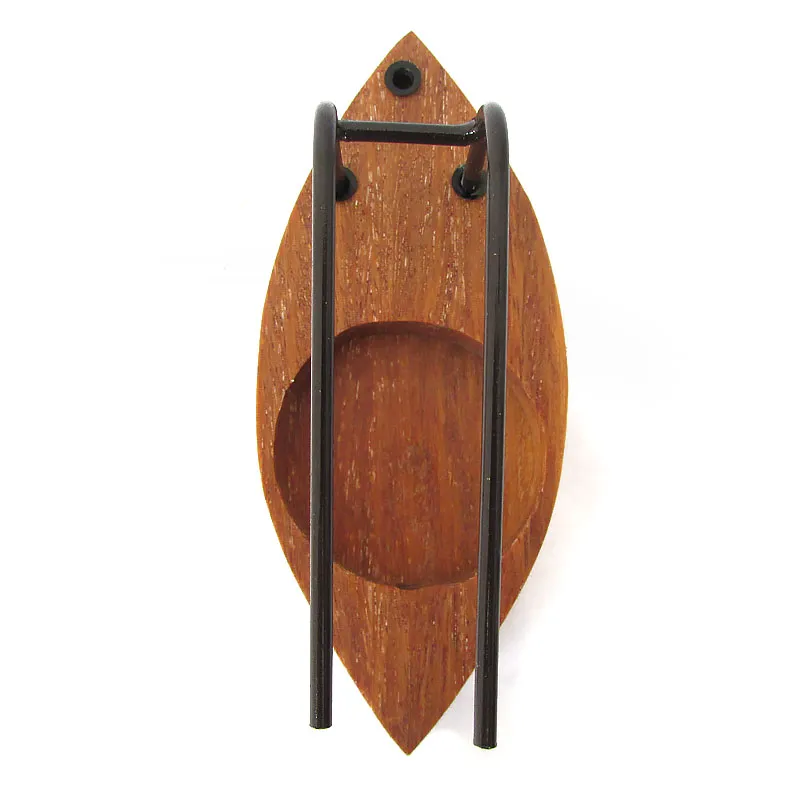 INCENSÁRIO QUEIMADOR DE PALO SANTO 10CM - CANOA - BRINDE 1 VELA RECHAUD - Imagem 4