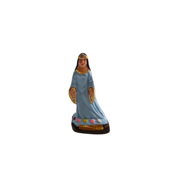IMAGEM IEMANJA 10CM - ROUPA AZUL
