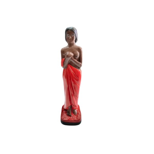IMAGEM DE POMBO GIRA MENINA 20CM - GESSO