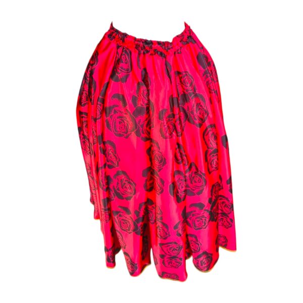SAIA ESTAMPADA FLORAL - 3 METROS DE RODA