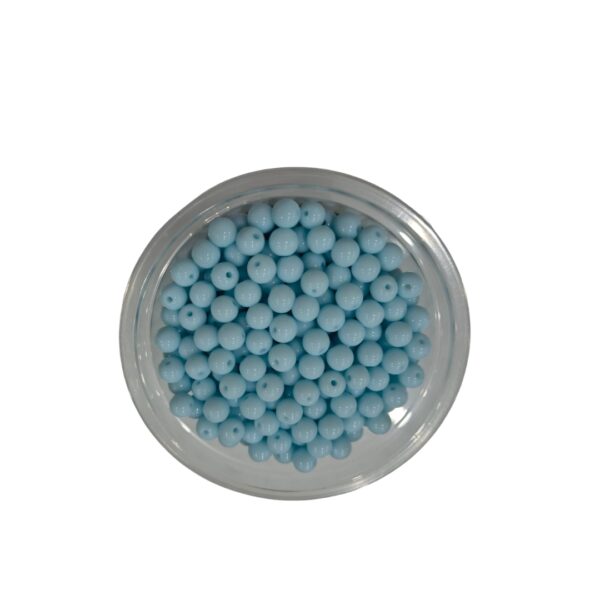 BOLINHA DE PORCELANA – AZUL CLARA – 8MM