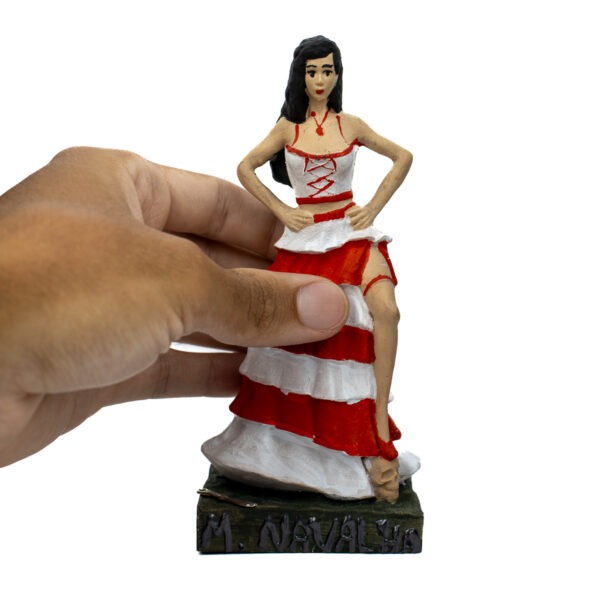IMAGEM MARIA NAVALHA 15CM - RESINA - Image 5