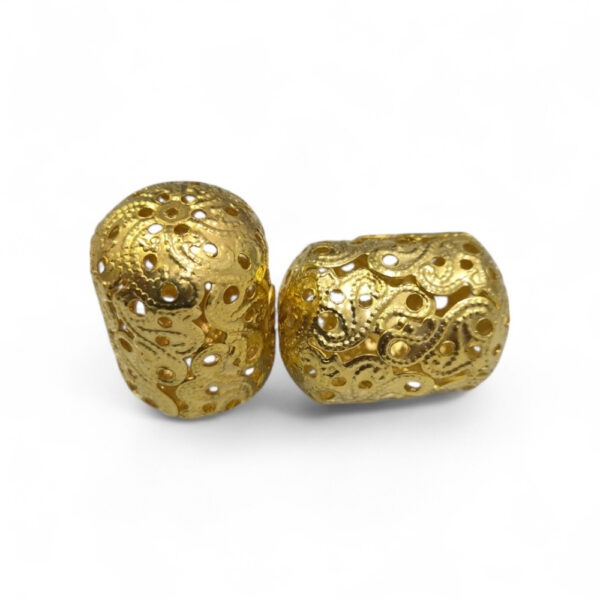 Entremeio Crioula De Metal - DOURADO E PRATA - Image 5