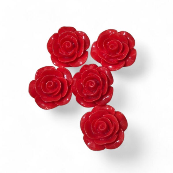 FIRMA FLOR ROSA GG – VERMELHA E PRETA
