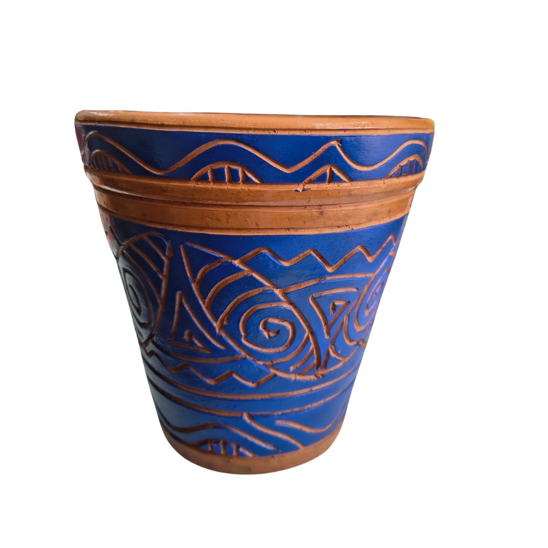 VASO MARAJOARA AZUL
