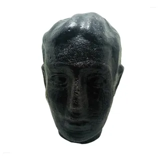 CABEÇA DE CERA MASCULINA PRETA