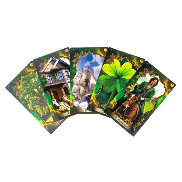 O Legitimo Baralho da Cigana Esmeralda 36 Cartas Manual - Imagem 3