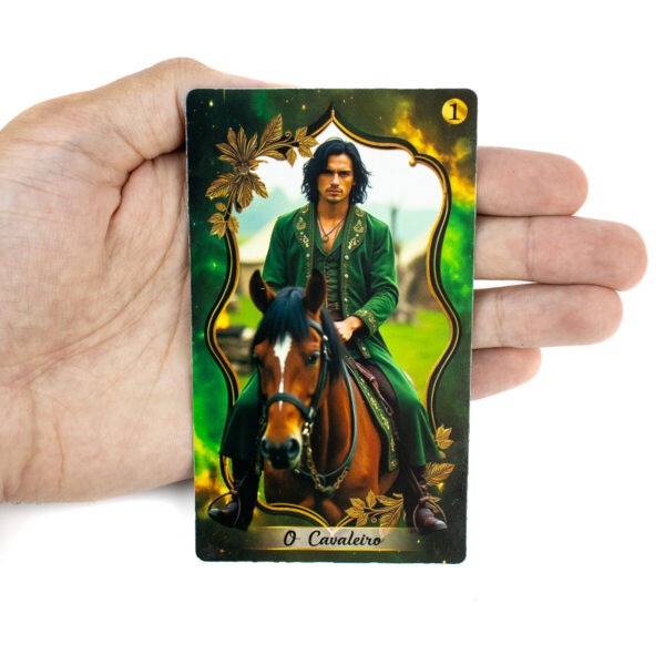 O Legitimo Baralho da Cigana Esmeralda 36 Cartas Manual - Imagem 4
