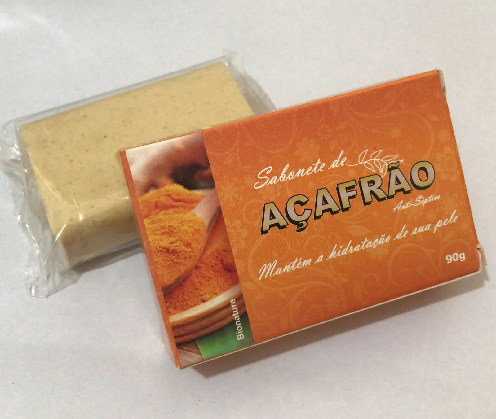 SABONETE DE AÇAFRÃO