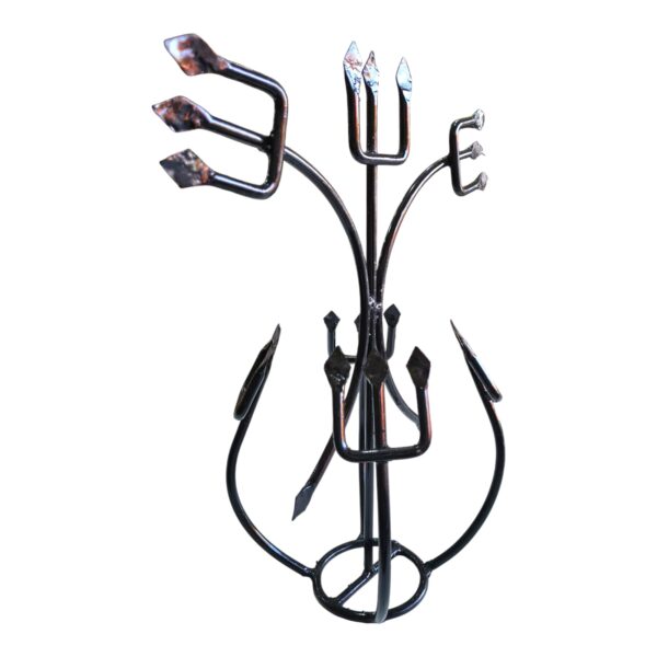 FERRAMENTA EXU LUXO PRETA 40CM - Imagem 9