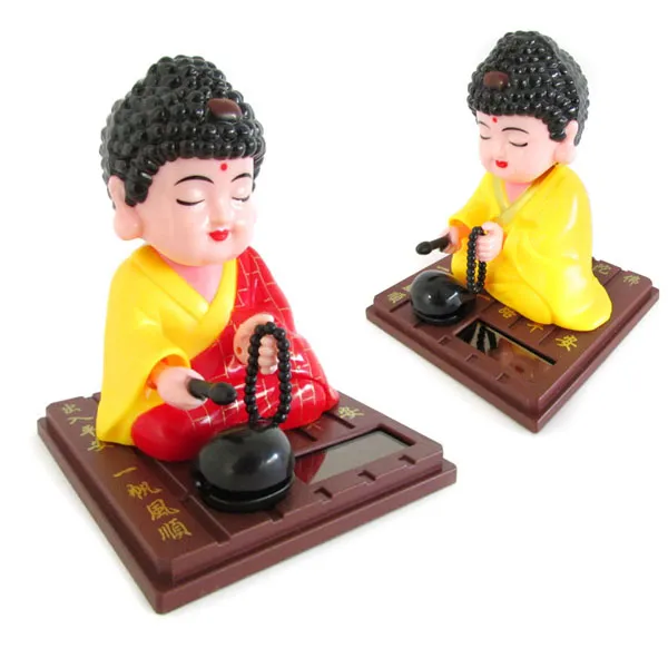 Buda Zen Solar 10cm Movimento com a Energia do Sol - Imagem 4