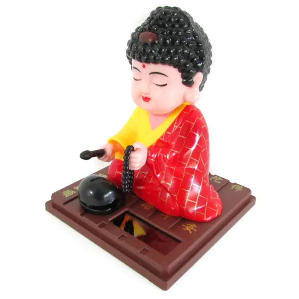 Buda Zen Solar 10cm Movimento com a Energia do Sol - Imagem 2