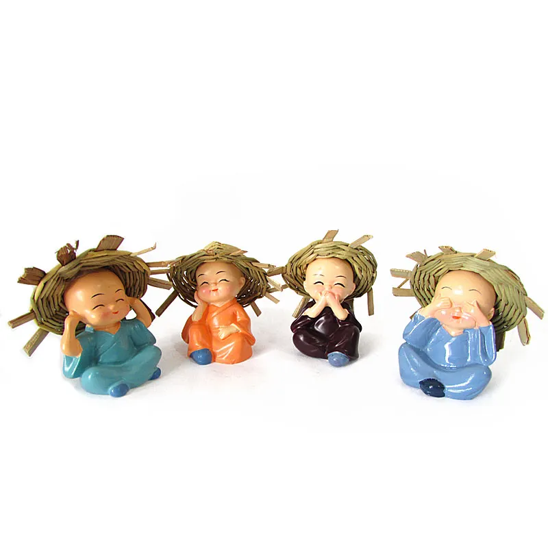 KIT 4 MONGES COM CHAPÉU